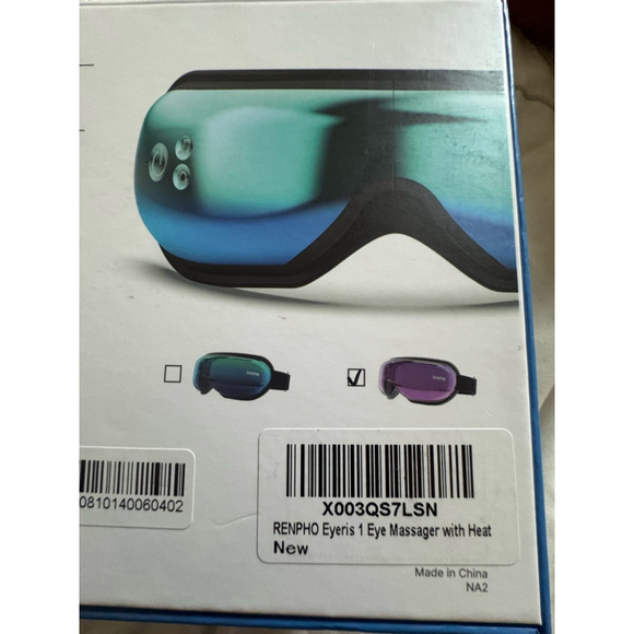 RENPHO Eye Massager One Size Blue - Picture 4 of 5